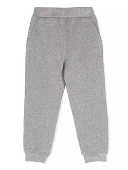 Monnalisa брюки с эффектом металлик, серебристый