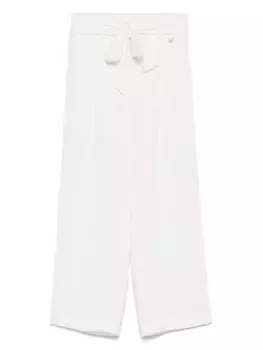 Monnalisa брюки с поясом, белый