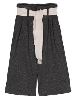 Monnalisa брюки со складками, серый