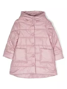 Monnalisa длинный пуховик, розовый