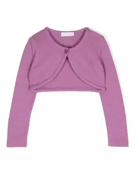 Monnalisa кардиган с длинными рукавами, фиолетовый