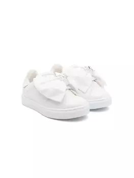 Monnalisa кеды с бантами, белый