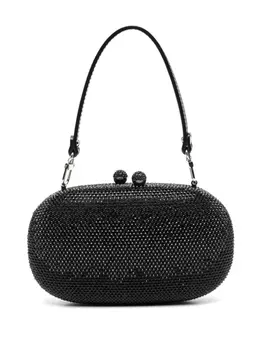 Monnalisa клатч с кристаллами, черный