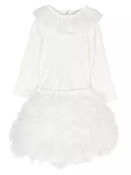 Monnalisa комплект для новорожденного, белый