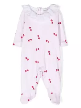 Monnalisa комплект для новорожденного с принтом, розовый