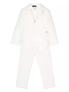 Monnalisa комплект из топа и брюк, белый