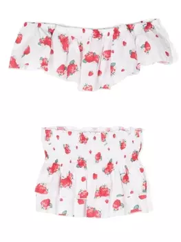 Monnalisa комплект с юбкой, белый