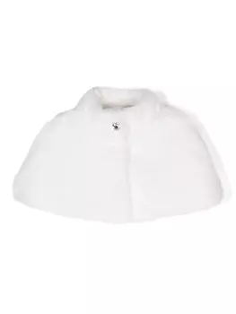 Monnalisa короткий кейп из искусственного меха, белый