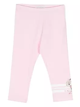 Monnalisa легинсы из джерси, розовый