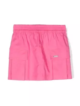 Monnalisa мини-юбка карго, розовый