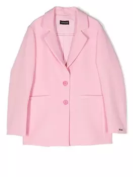 Monnalisa однобортный пиджак, розовый