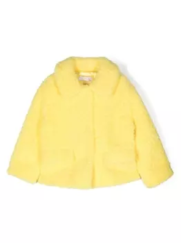 Monnalisa пальто с длинными рукавами, желтый