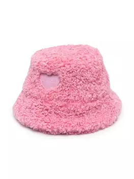 Monnalisa панама с нашивкой, розовый