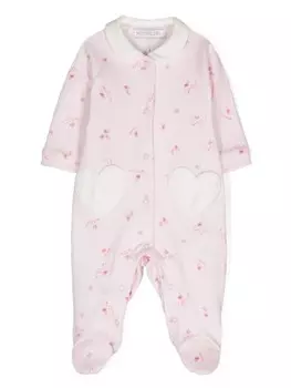 Monnalisa пижама с аппликацией, розовый