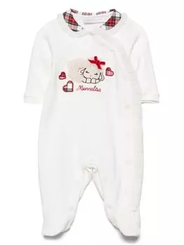 Monnalisa пижама с принтом, белый