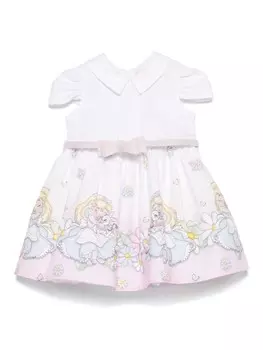 Monnalisa платье из коллаборации с Disney, белый