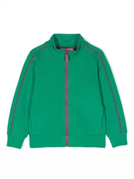 Monnalisa пуховик с высоким воротником, зеленый