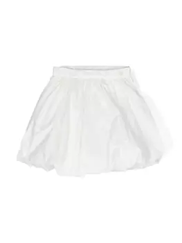 Monnalisa пышная юбка из тафты, белый
