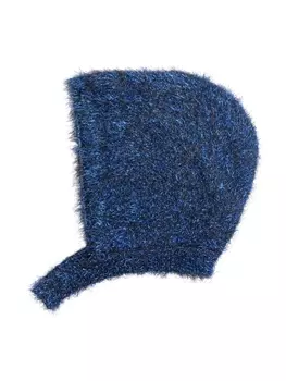 Monnalisa шапка бини с люрексом, синий