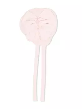 Monnalisa шапка с логотипом, розовый