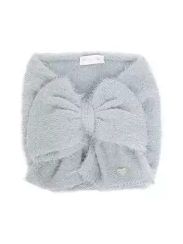 Monnalisa шарф с подвеской, серый