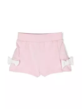Monnalisa шорты с бантами, розовый