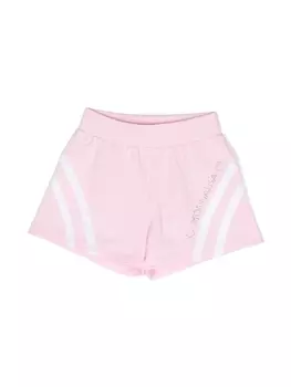 Monnalisa шорты с контрастными полосками, розовый