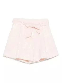 Monnalisa шорты с пайетками, розовый