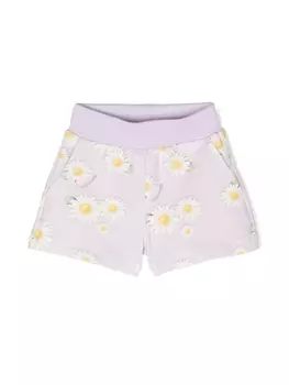 Monnalisa шорты с принтом, фиолетовый