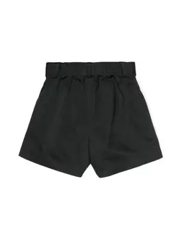 Monnalisa шорты со складками, черный