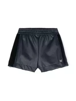 Monnalisa шорты со вставками, синий