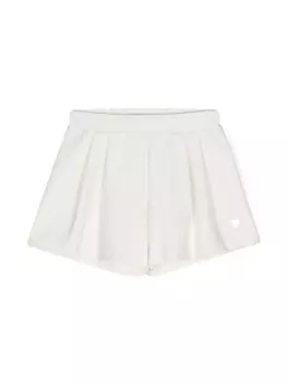 Monnalisa шорты в горох, белый