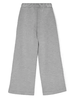 Monnalisa спортивные брюки с логотипом, серый