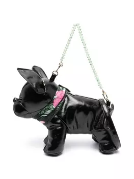 Monnalisa сумка на плечо из искусственной кожи, черный