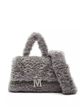 Monnalisa сумка с логотипом, серый