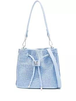Monnalisa сумка-ведро со стразами, синий