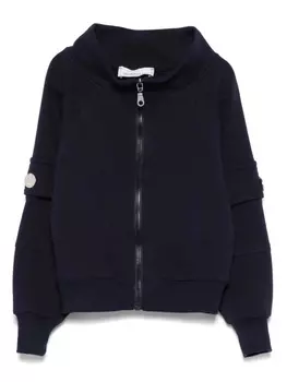 Monnalisa толстовка на молнии, синий