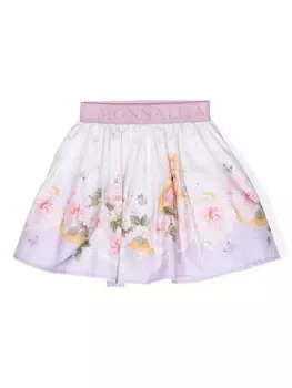 Monnalisa юбка из коллаборации с Disney, фиолетовый