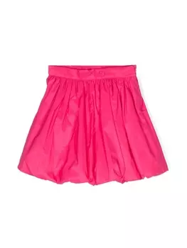 Monnalisa юбка с логотипом, розовый
