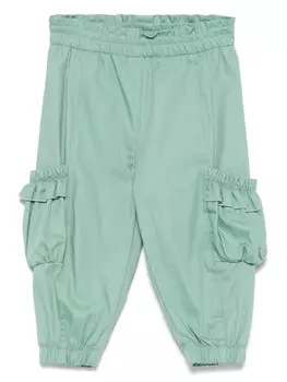 Monnalisa зауженные брюки, зеленый