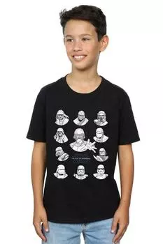 Моно-футболка с символами Первого Ордена Star Wars, черный