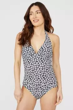 Моно-топ танкини в стиле Ditsy Debenhams, черный