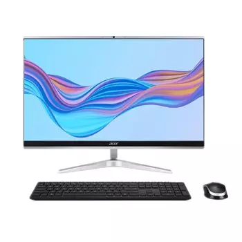 Моноблок Acer Hummingbird C24, 23.8", 8 ГБ/512 ГБ, Intel i3-1115G4, серый, наглийская клавиатура