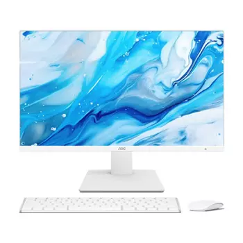 Моноблок AOC Master 925 2024, 27, 8 ГБ/512 ГБ, Intel N100, белый, английская клавиатура