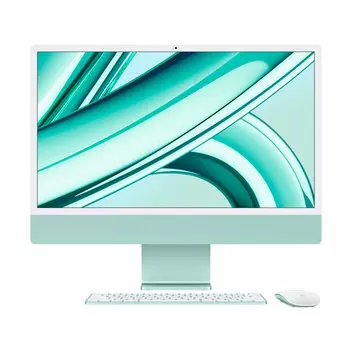 Моноблок Apple iMac 24'' М3 (2023), 8 CPU/10 GPU, 16ГБ/1ТБ, No Ethernet, Green, английская клавиатура