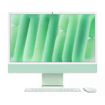 Моноблок Apple iMac 24'' М4 (2024), 10 CPU/10 GPU, 16 ГБ/1 ТБ, Standard glass, Green, английская клавиатура