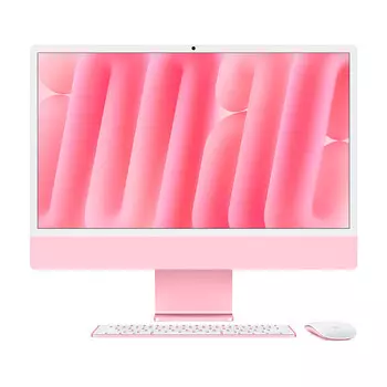 Моноблок Apple iMac 24" М4 (2024), 8 CPU/8 GPU, 16ГБ/1 ТБ, No Ethernet, Pink, английская клавиатура