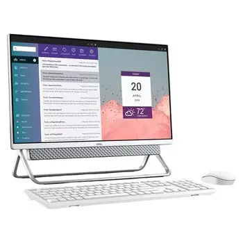 Моноблок Dell Inspiron 5400 AIO, 23.8″ Сенсорный, 8Гб/512Гб, i5-1135G7, серебряный, английская/арабская клавиатура