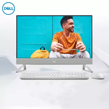 Моноблок Dell Inspiron 5410 23,8", 16Гб/512Гб, Pentium 8505, белый