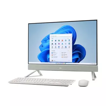 Моноблок Dell Inspiron All-In-One, 27" сенсорный, 16Гб/1Тб, Core i7 1355U, GeForce MX550, белый, английская клавиатура